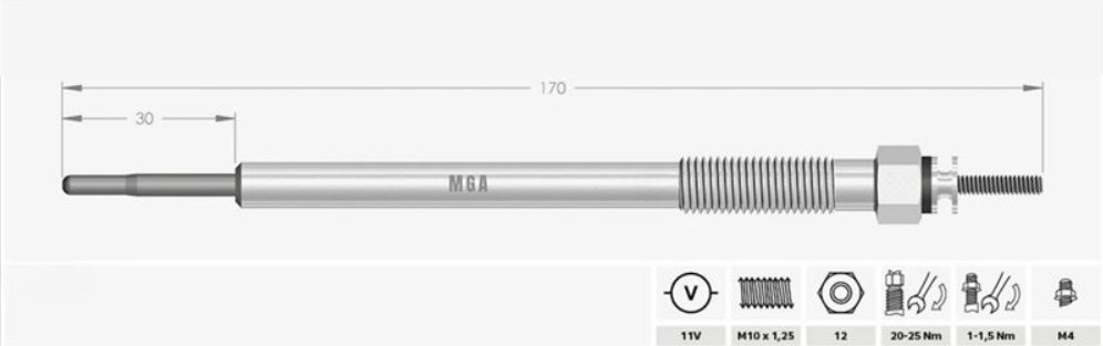 Isıtma Bujisi 06-09 Euro 4 CR Motor L200