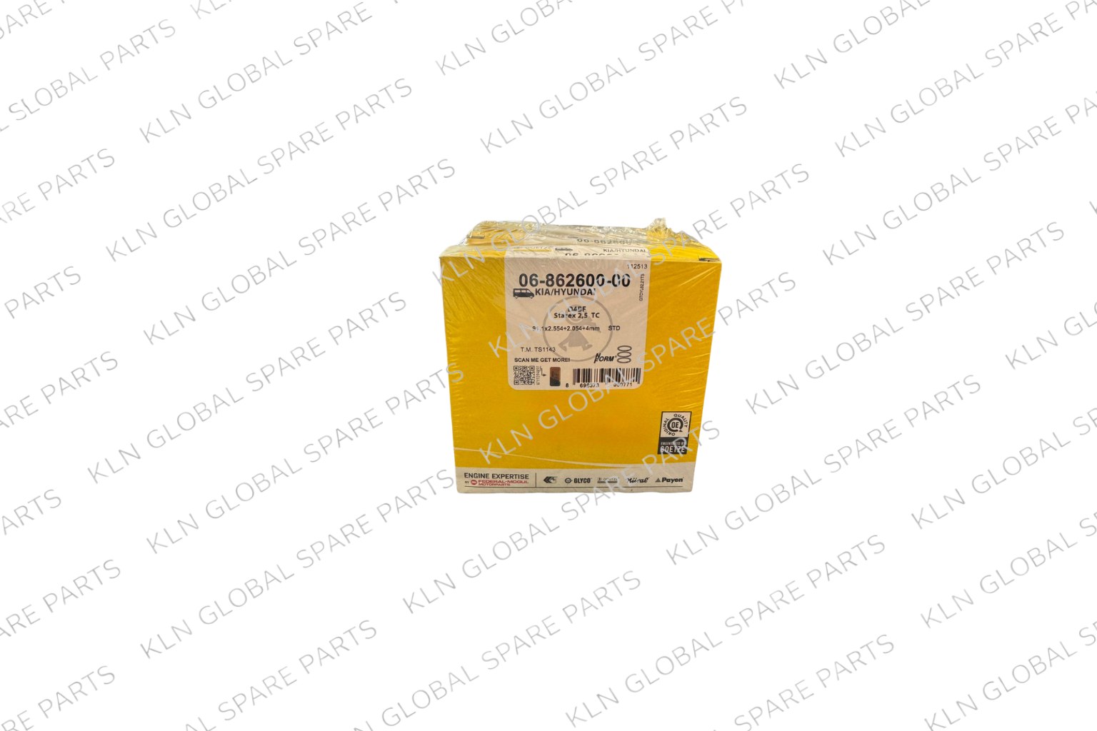 Engine Piston Ring Set (91.10 mm STD) for Hyundai Starex & Kia K2500 Bongo 2.5 TCI