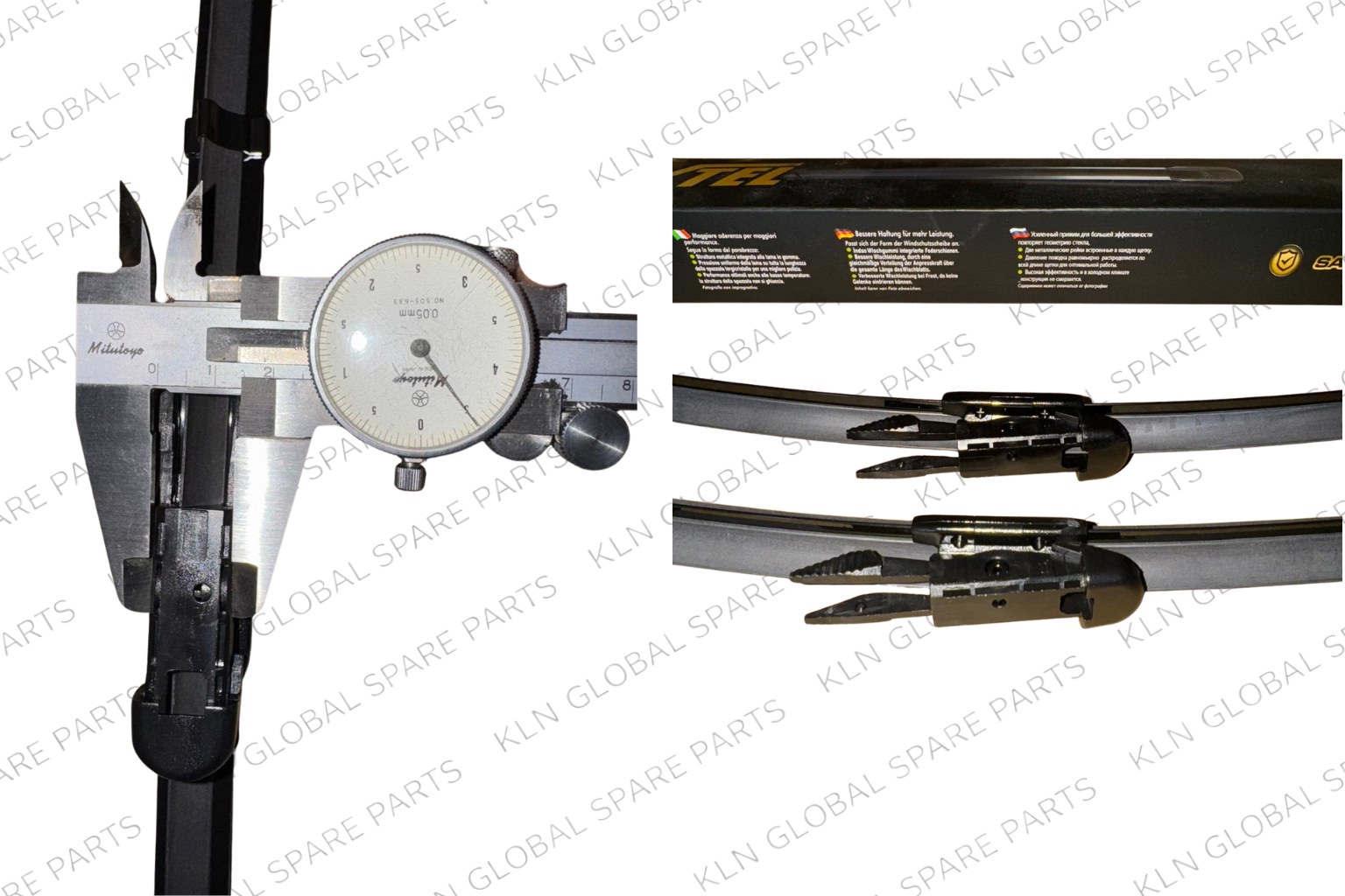 Banana Type Wiper Blade Twin Set (24" + 15") // 12117521 - 90630