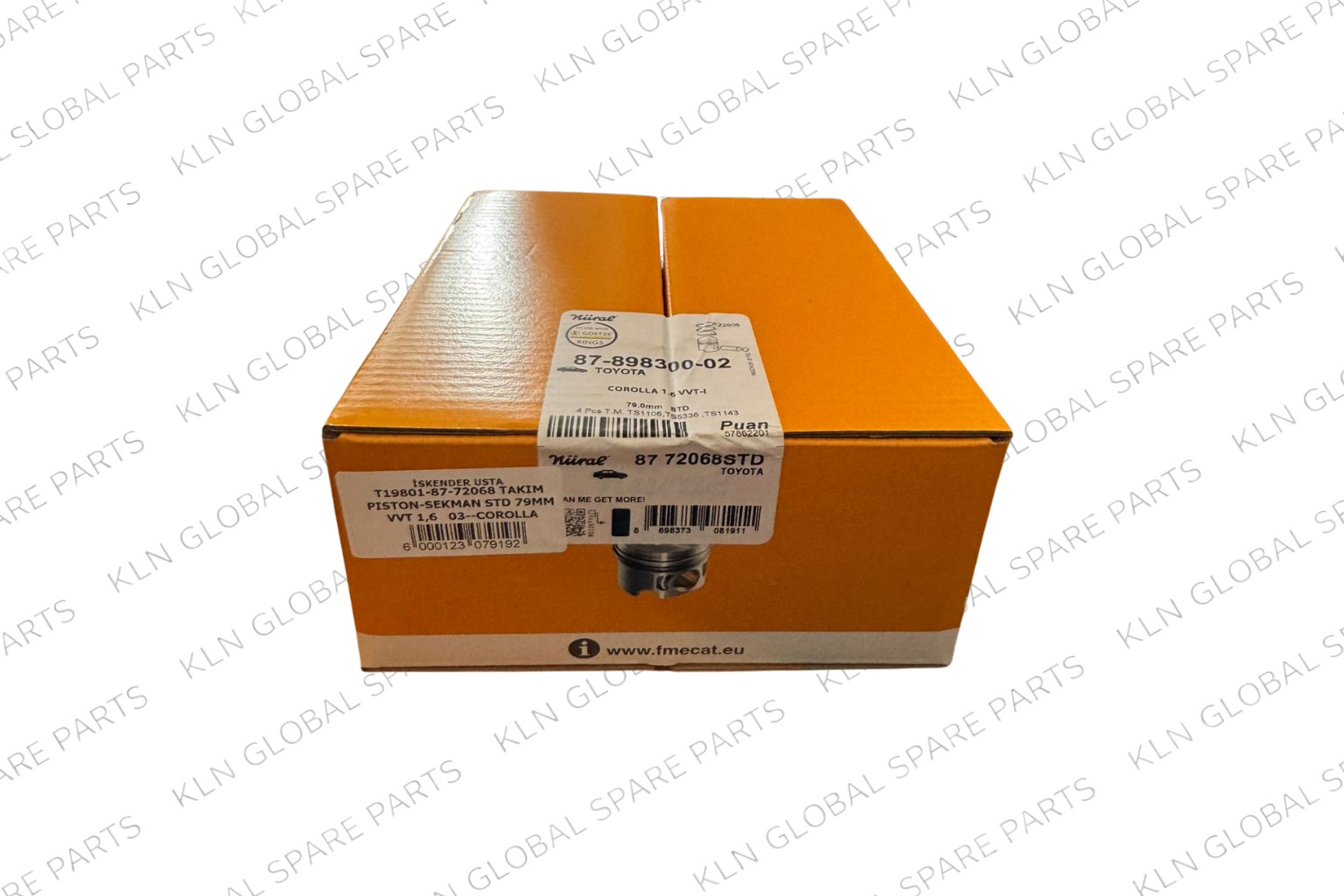 Piston Segman 79.00 mm STD 1.6 VVTI  02-07 Corolla