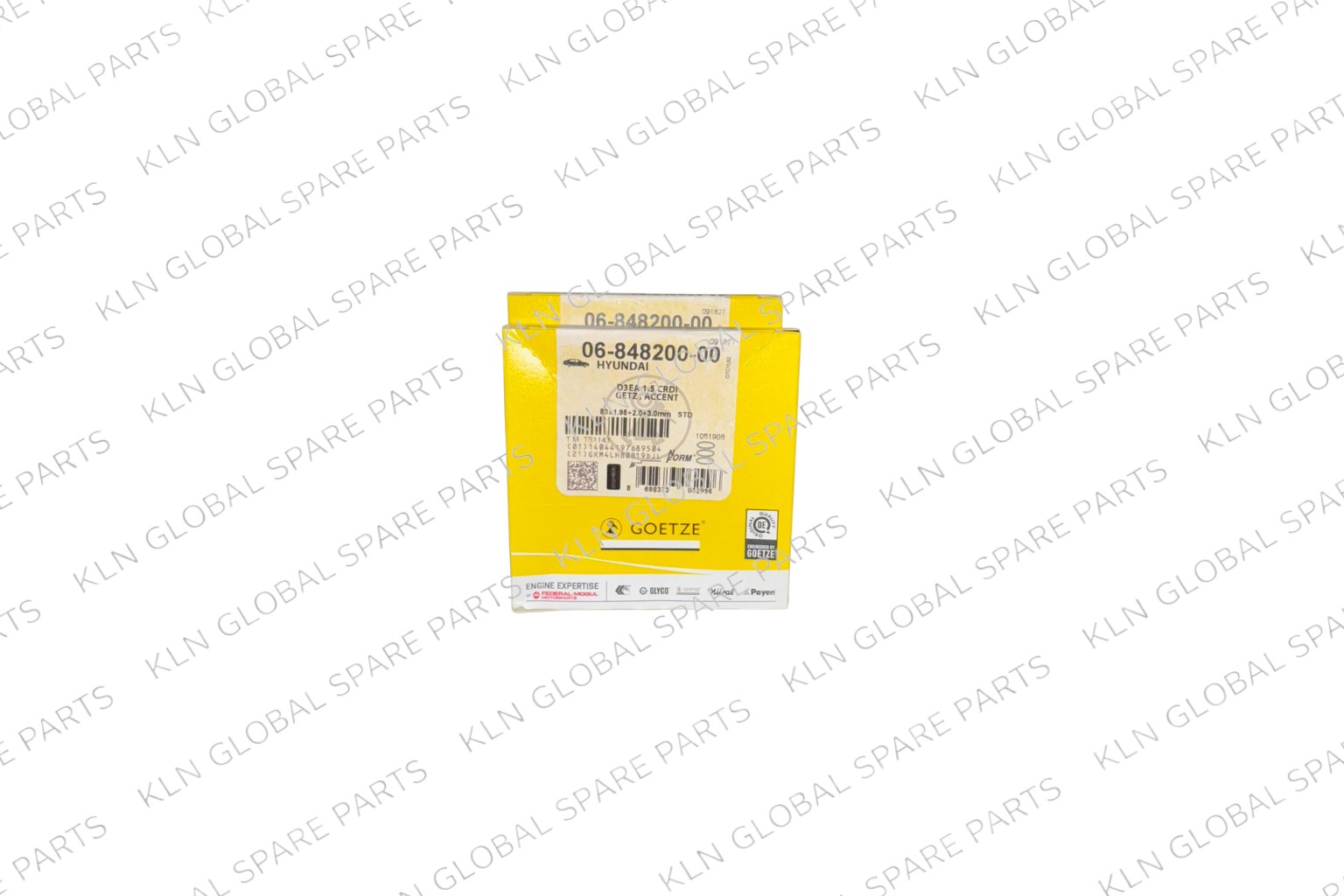 Segman 1,5 CRDi STD 83 mm 03-05 Accent Hyundai D3EA Motor