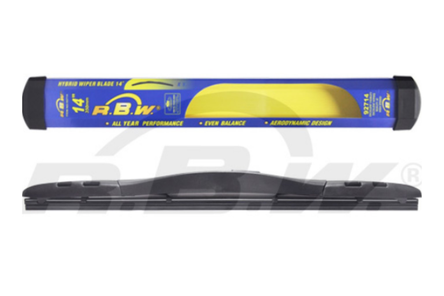 RBW Hybrid Type Wiper Blade Toyota Style 380 mm / 15 Inch // 92615