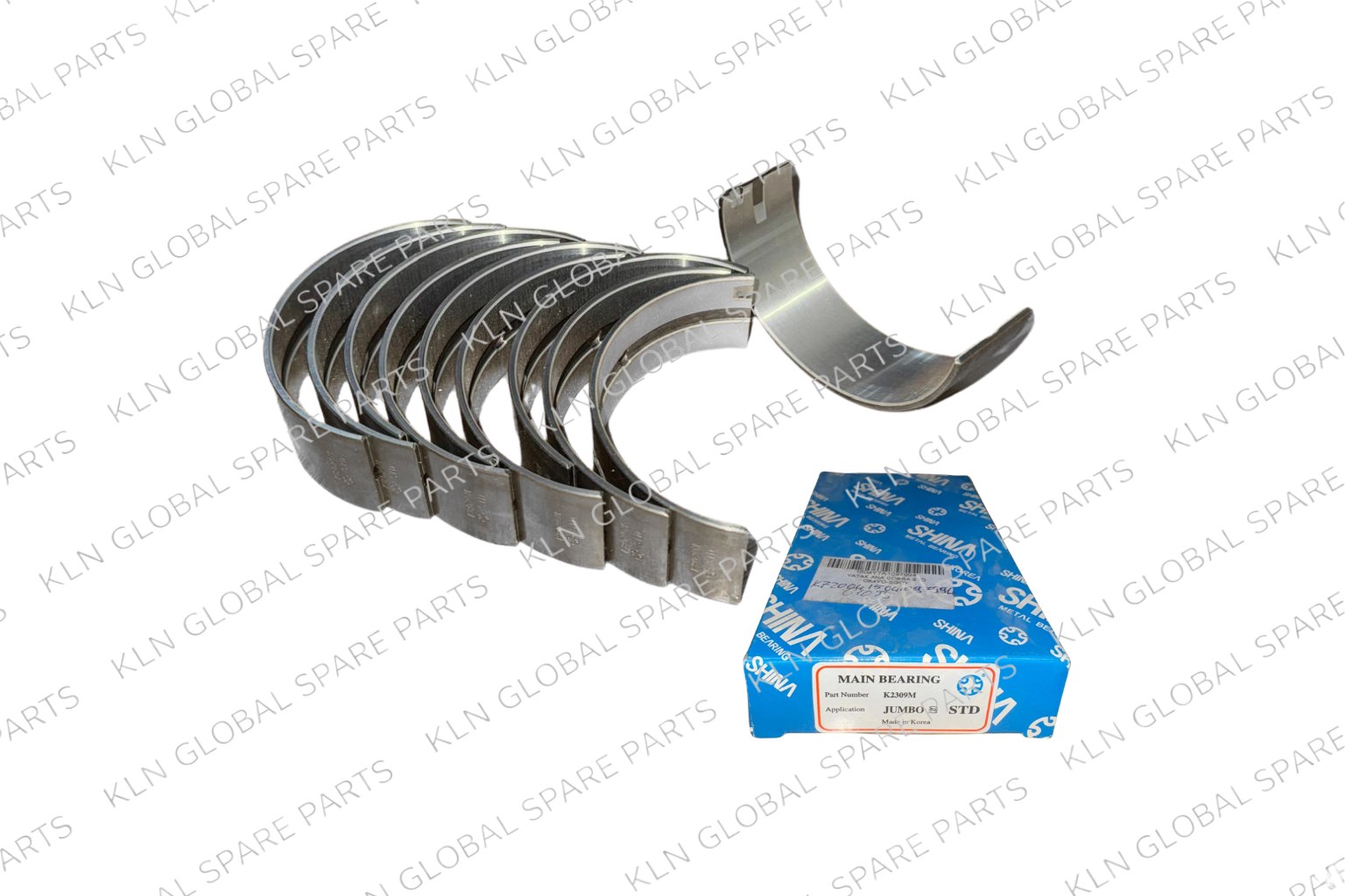 Crankshaft Main Bearing Set (STD) for Kia K3500 / Cobra 3.5 (SL Engine)