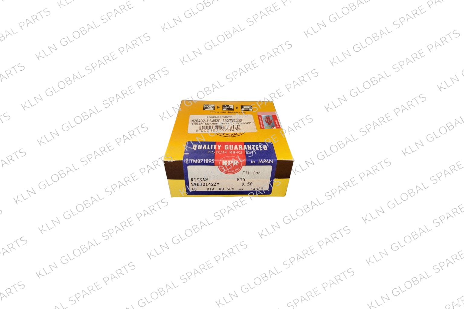 Takım Segman 0.50 80,5 mm 1,8 L QG18 DE 00-01 Almera 