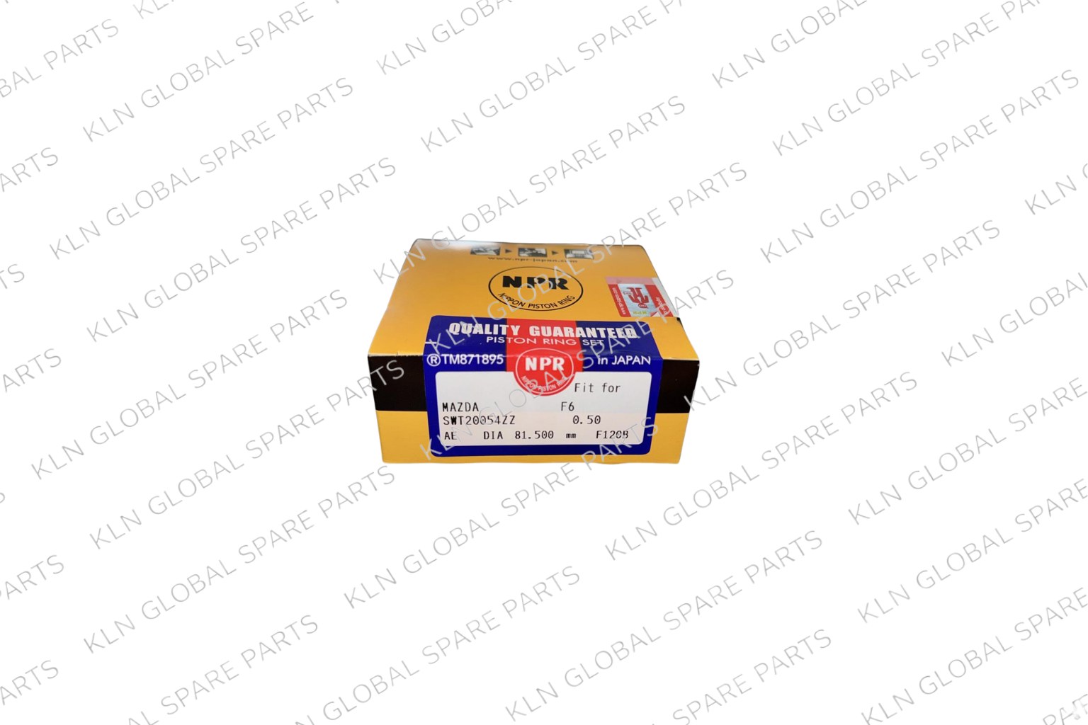 Engine Piston Ring Set (81.50 mm 0.50 Oversize) for Mazda 626 1.6 F6 Engine