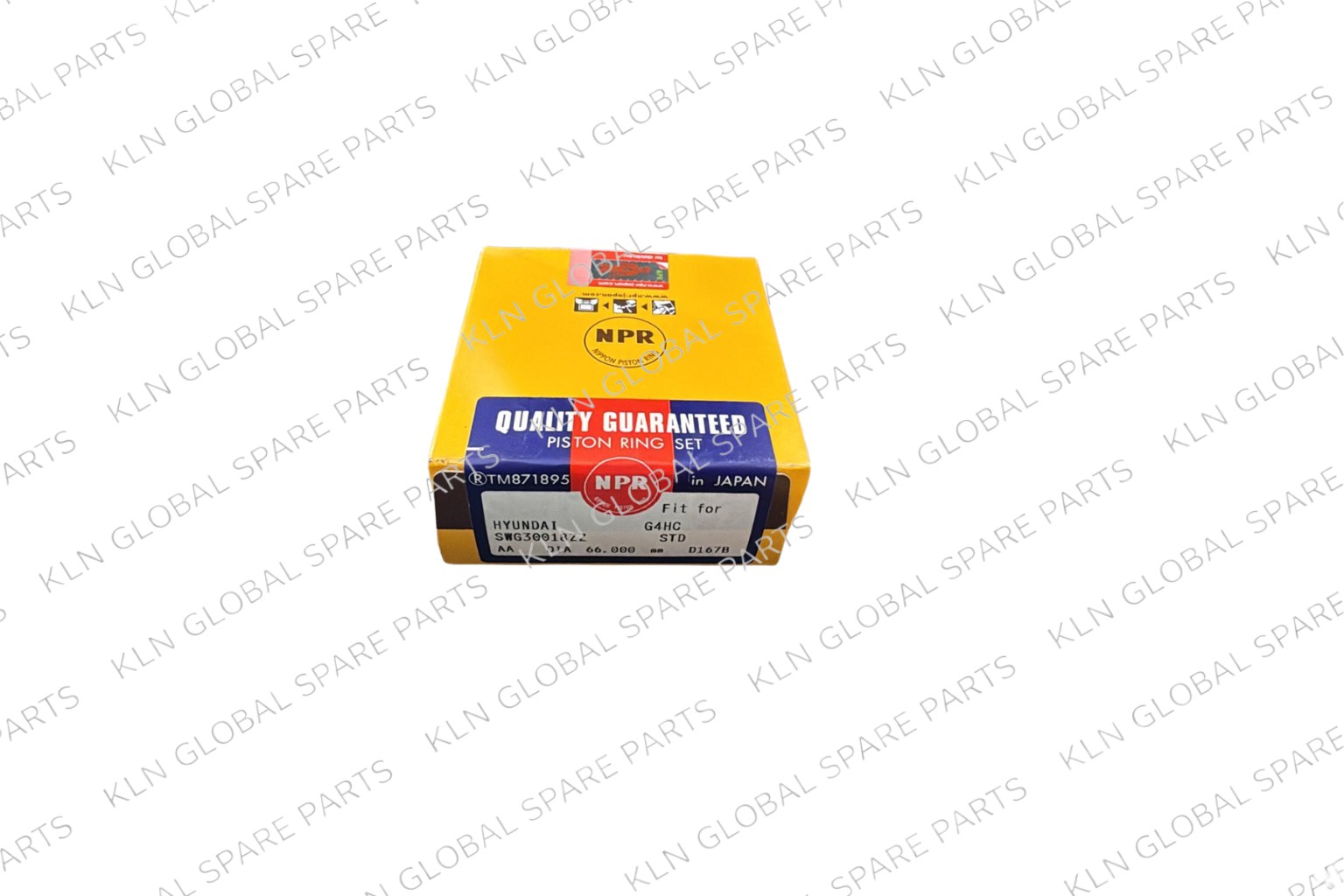 Takım Segman STD 66 mm 1.0 Motor G4HC 99-05 Atos Hyundai