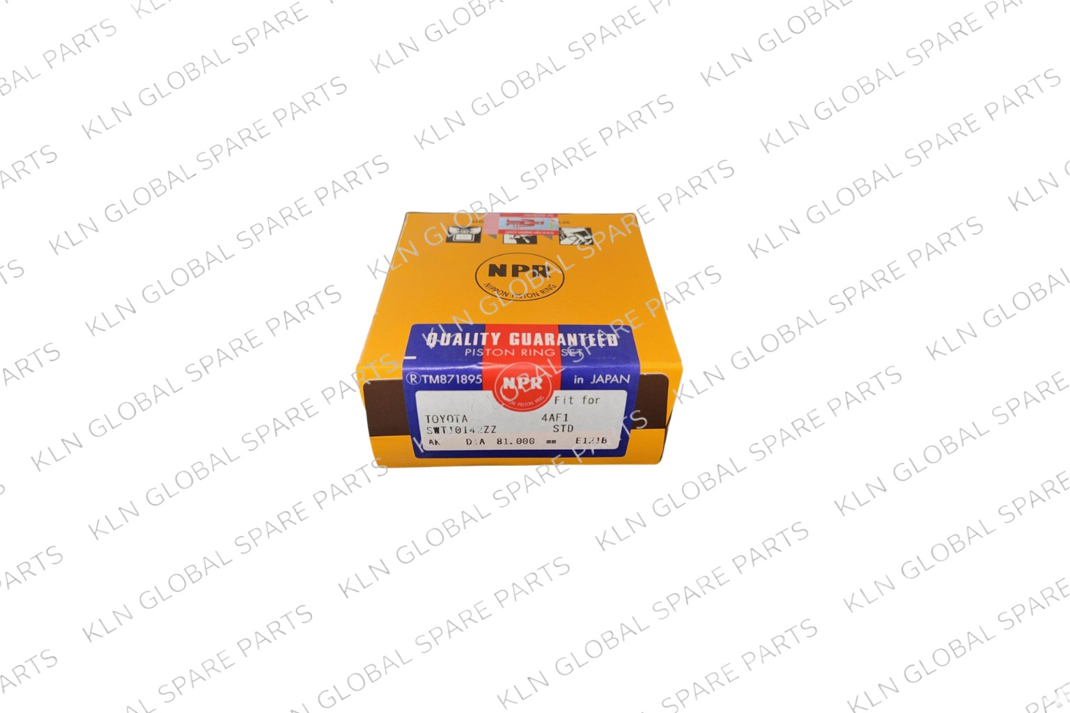 Engine Piston Ring Set (81.00 mm STD) for Toyota Corolla 1.6 4A-F Engine