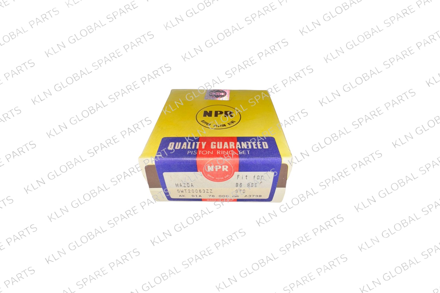 Engine Piston Ring Set (78.00 mm STD) for Mazda 323/Sephia 1.6 B6 Engine