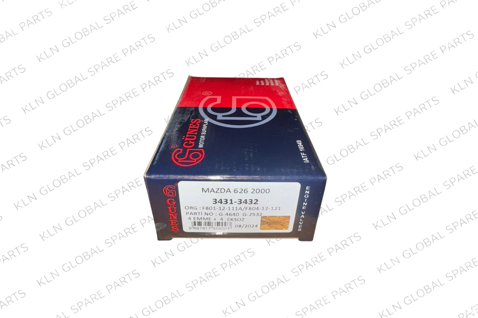 Engine Valve Set (Intake & Exhaust) for Mazda 626 2.0L (FE) 1988-1992